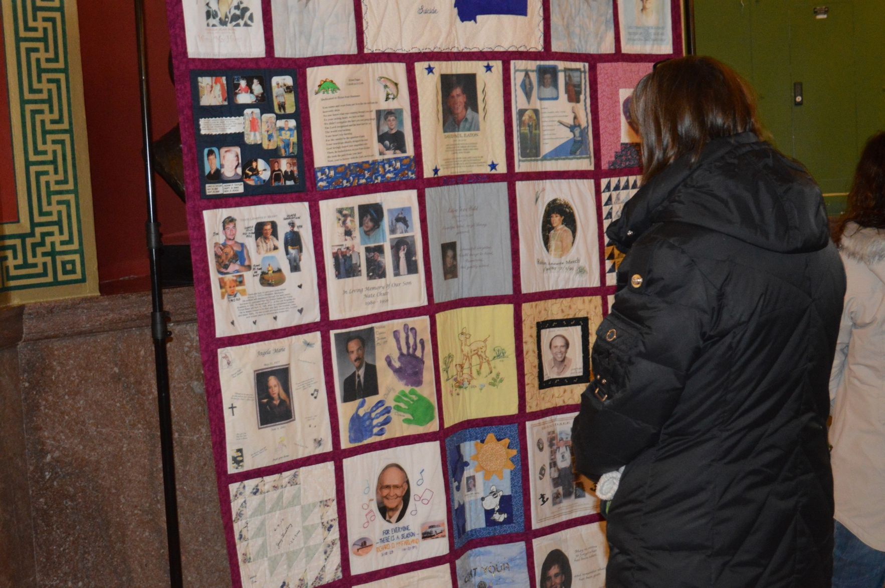 International Survivors of Suicide Loss Day quilt